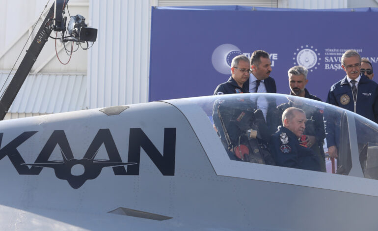 Turkey’s KAAN Fighter Jet Advances, Aiming to Rival F-35