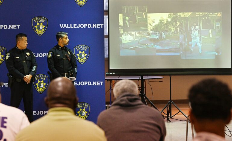 Vallejo Police Release Urgent Details on Officer-Involved Shooting