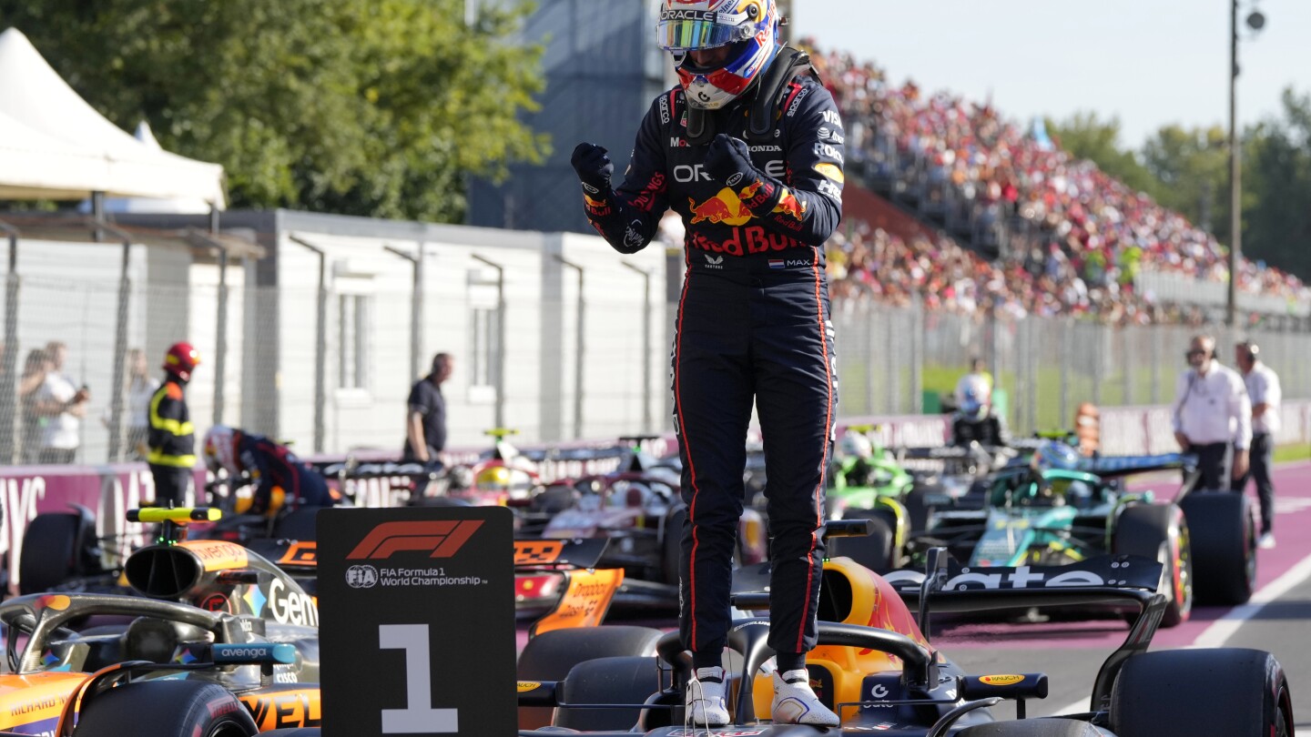 Verstappen Claims Pole Position for Italian GP; Norris, Piastri Close Behind