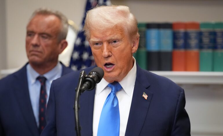 White House Leverages Old Tweet to Support Trump’s Autism Claims