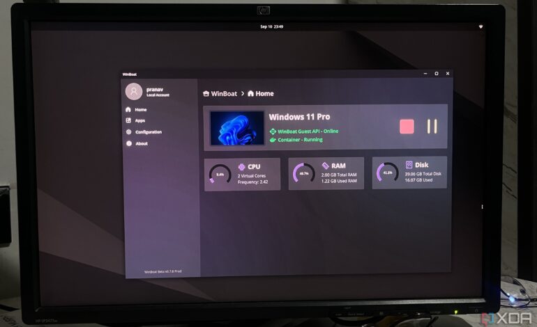 WinBoat Launches to Simplify Running Windows Apps on Linux