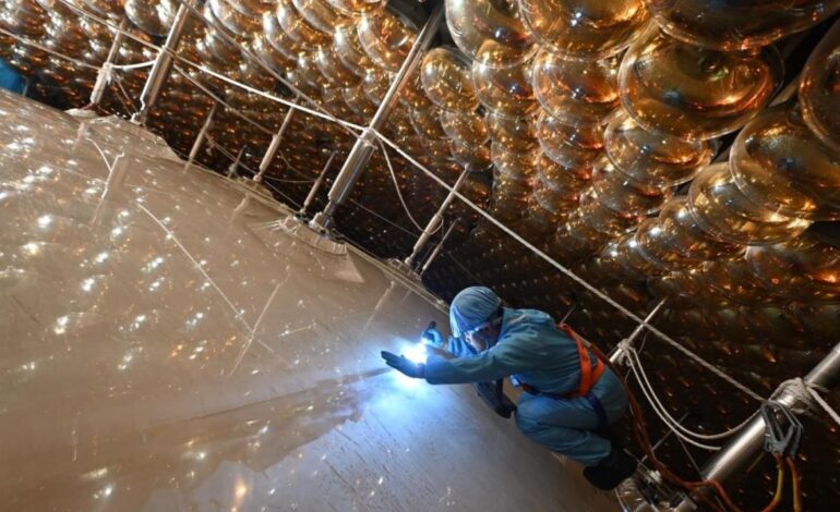 World’s Largest Neutrino Detector Begins Operations in China