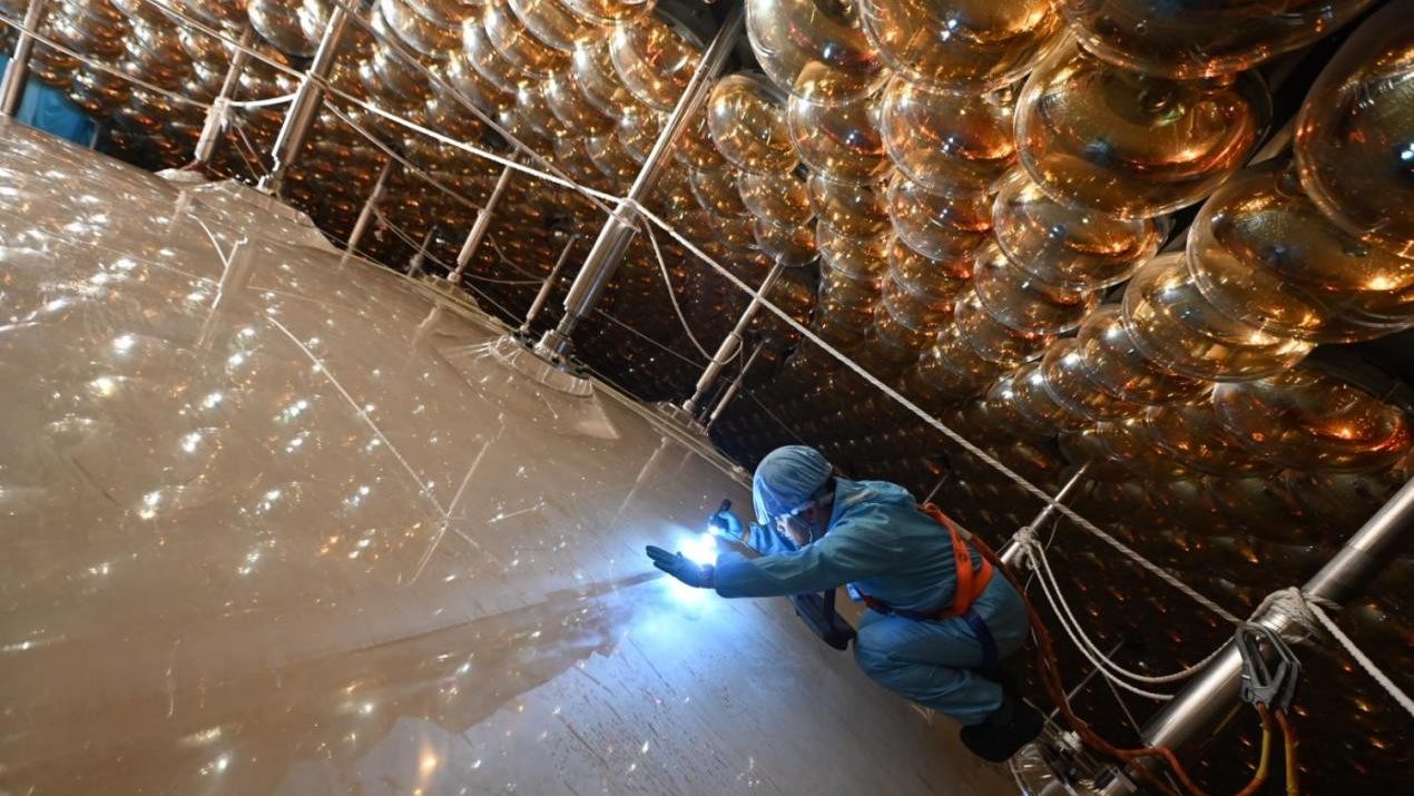 World’s Largest Neutrino Detector Begins Operations in China