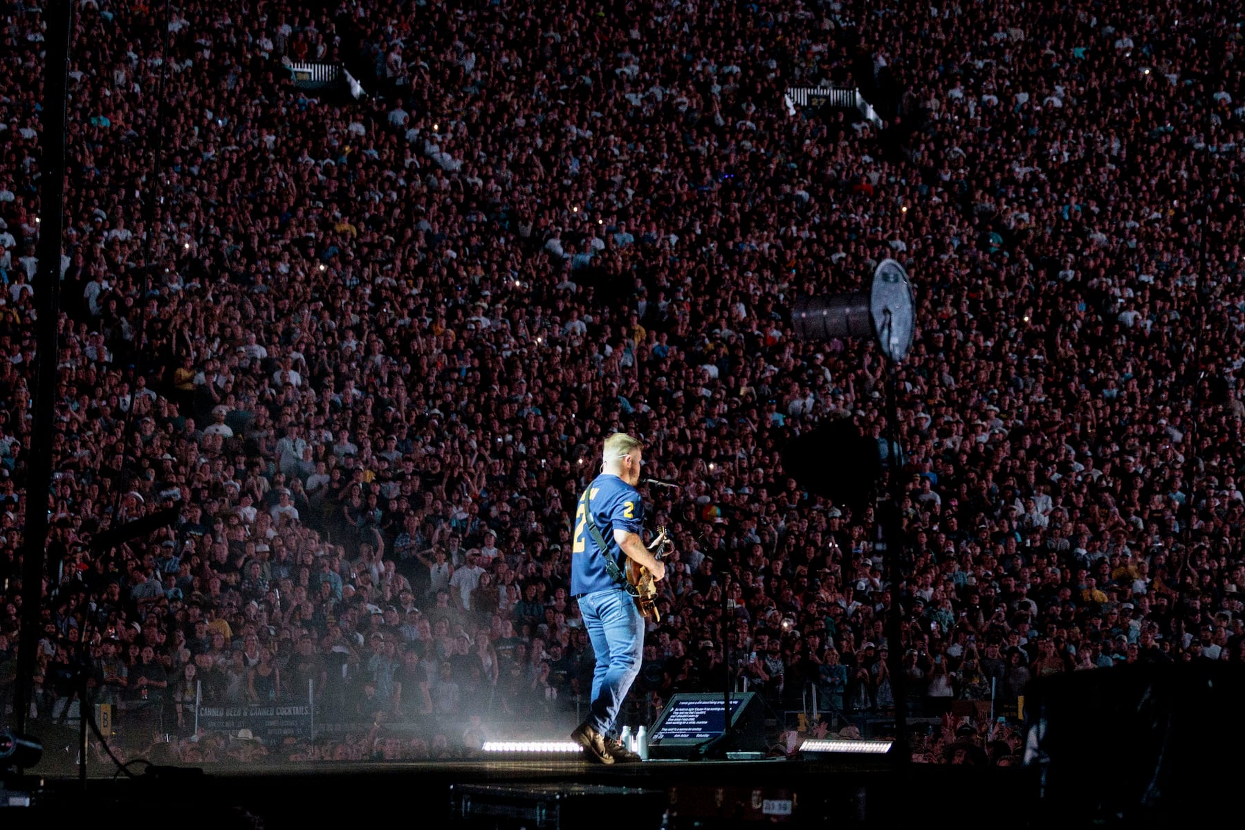 Zach Bryan and John Mayer Set U.S. Concert Record at Michigan Stadium