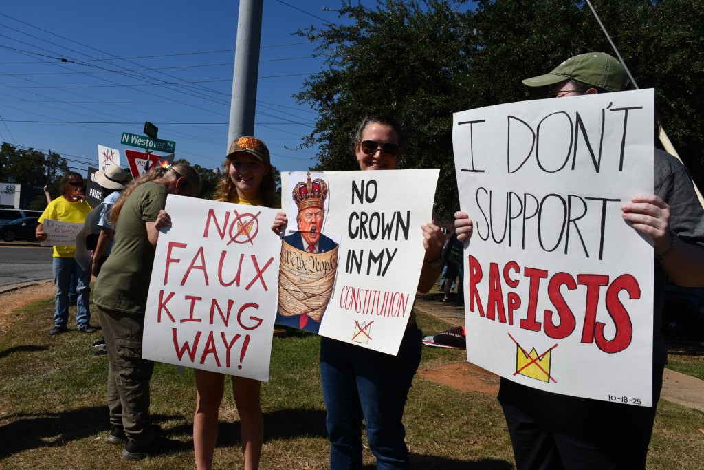 160 Protesters Rally in Albany Against Trump Policies Today