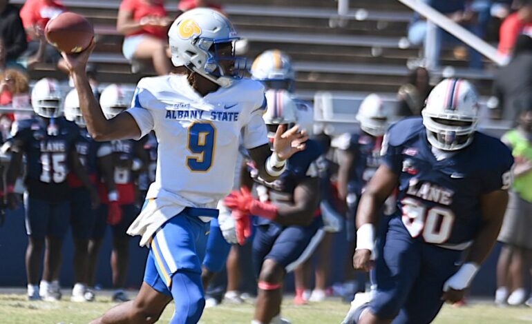 Albany State Football Dominates Lane College 47-6 in Urgent Showdown