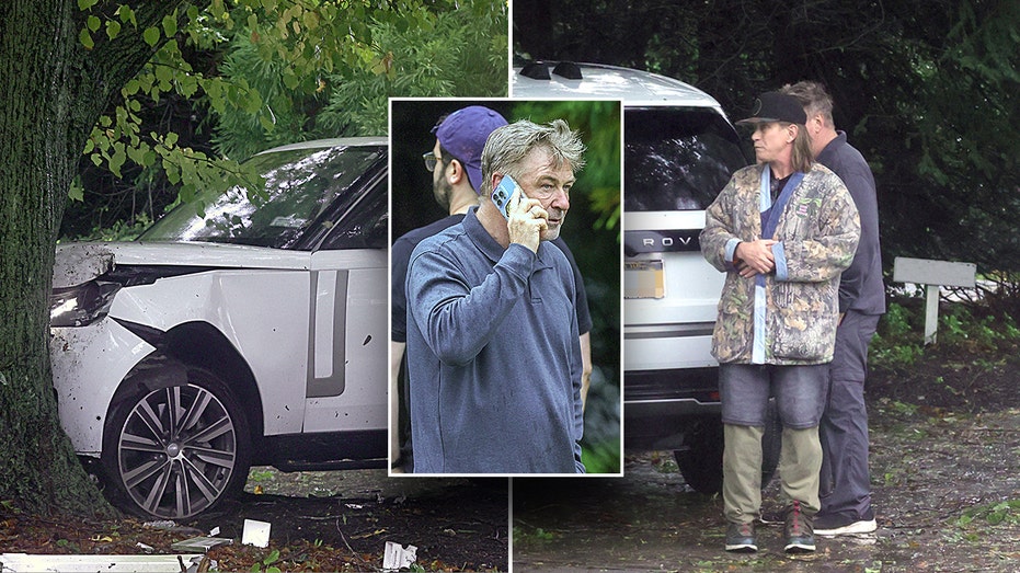 Alec Baldwin Crashes SUV into Tree in Hamptons, Uninjured