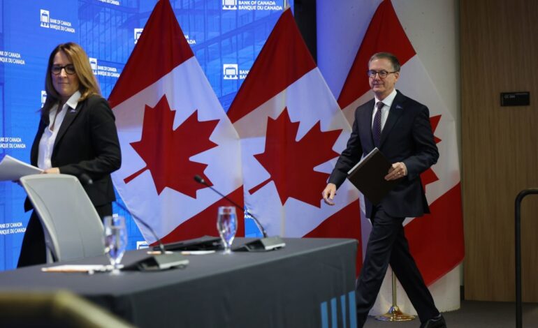Bank of Canada Depletes Resources Amid Trade Struggles
