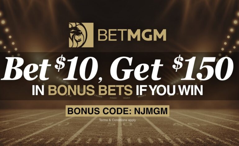 BetMGM Offers $150 Bonus for Bills vs. Falcons Tonight!