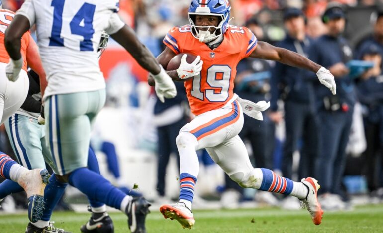 Broncos WR Marvin Mims Jr. Enters Concussion Protocol After Hit