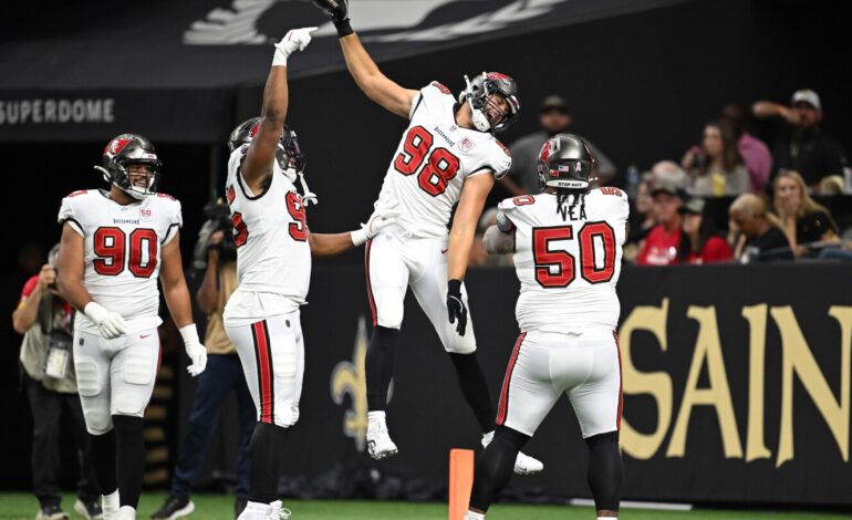 Buccaneers Dominate Saints 23-3 with Stellar Defense and Offense