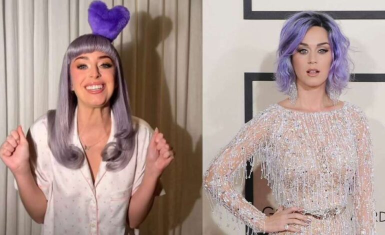 Camilla Araujo Channels Katy Perry in Stunning Halloween Transformation