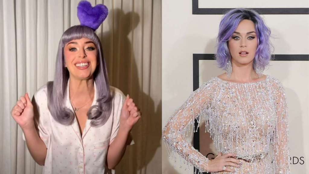 Camilla Araujo Channels Katy Perry in Stunning Halloween Transformation