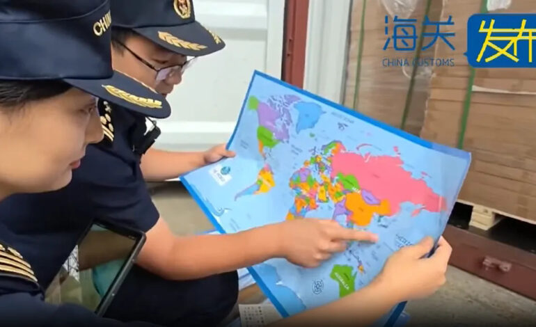 China Confiscates 60,000 Maps Over Taiwan Labelling Issues