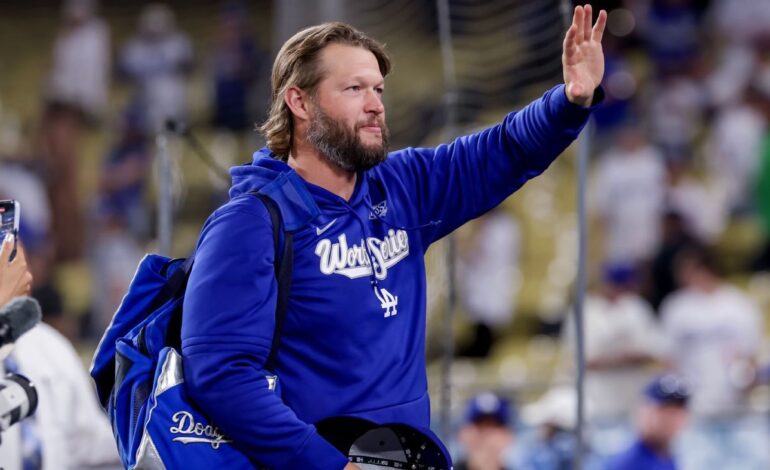 Clayton Kershaw Bids Emotional Farewell at Dodger Stadium