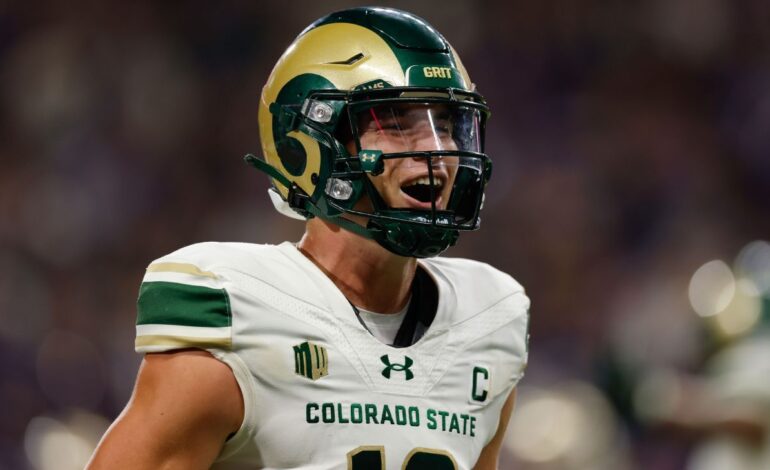 Colorado State QB Brayden Fowler-Nicolosi to Enter Transfer Portal