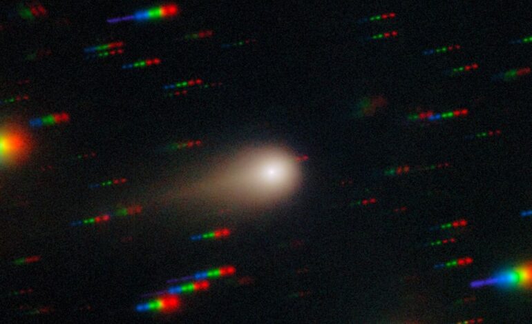 Comet 3I/ATLAS Transformed by Billions of Years of Cosmic Radiation