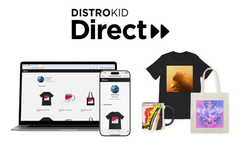 DistroKid Launches Direct-to-Fan Merch Platform for Artists