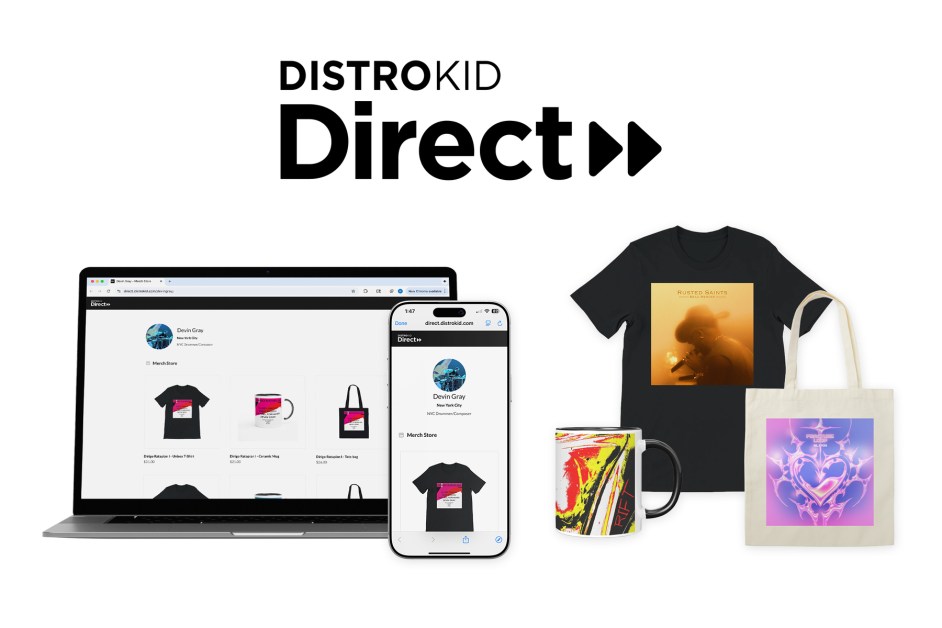 DistroKid Launches Direct-to-Fan Merch Platform for Artists