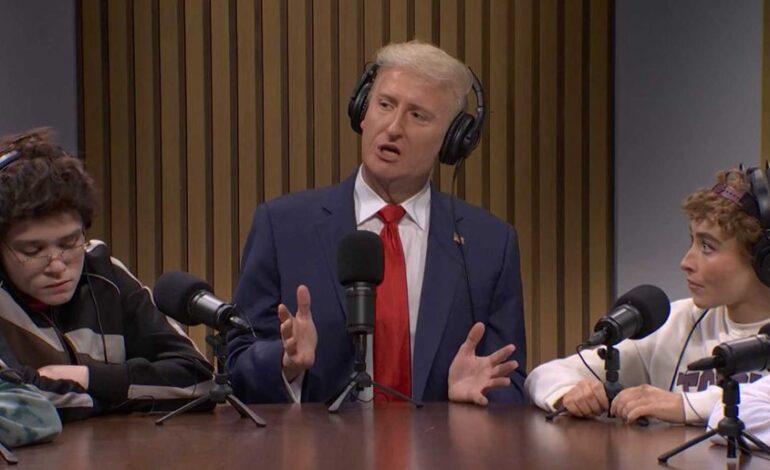 Donald Trump’s Comedic Quest for Heaven on SNL Podcast