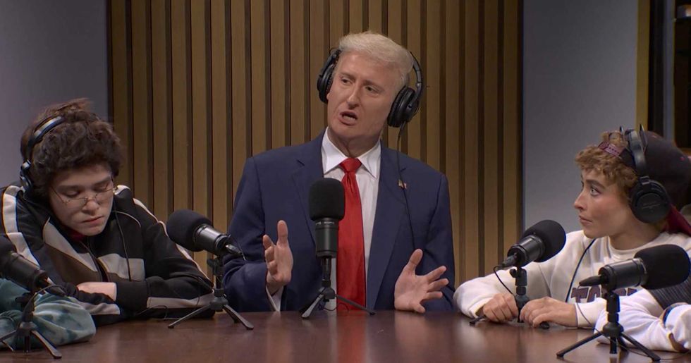 Donald Trump’s Comedic Quest for Heaven on SNL Podcast