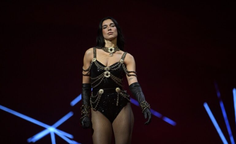 Dua Lipa’s Security Intervenes as Fan Attempts to Touch Her