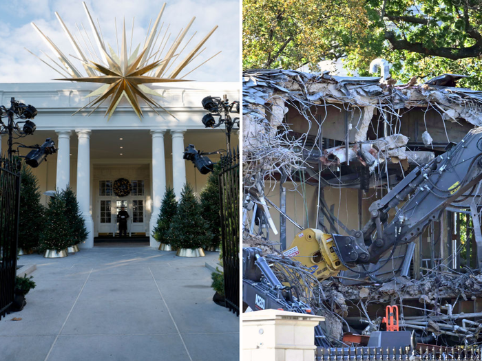 East Wing Demolition Underway for Trump’s $300M Ballroom Project