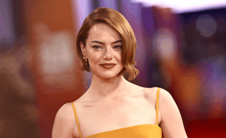 Emma Stone Dazzles in Yellow Louis Vuitton Gown at BFI Festival