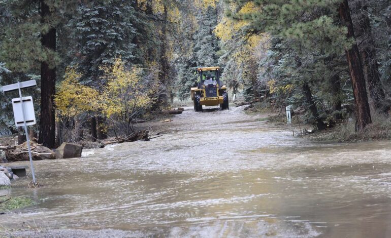 Evacuations Lifted in Northern Vallecito After Flooding