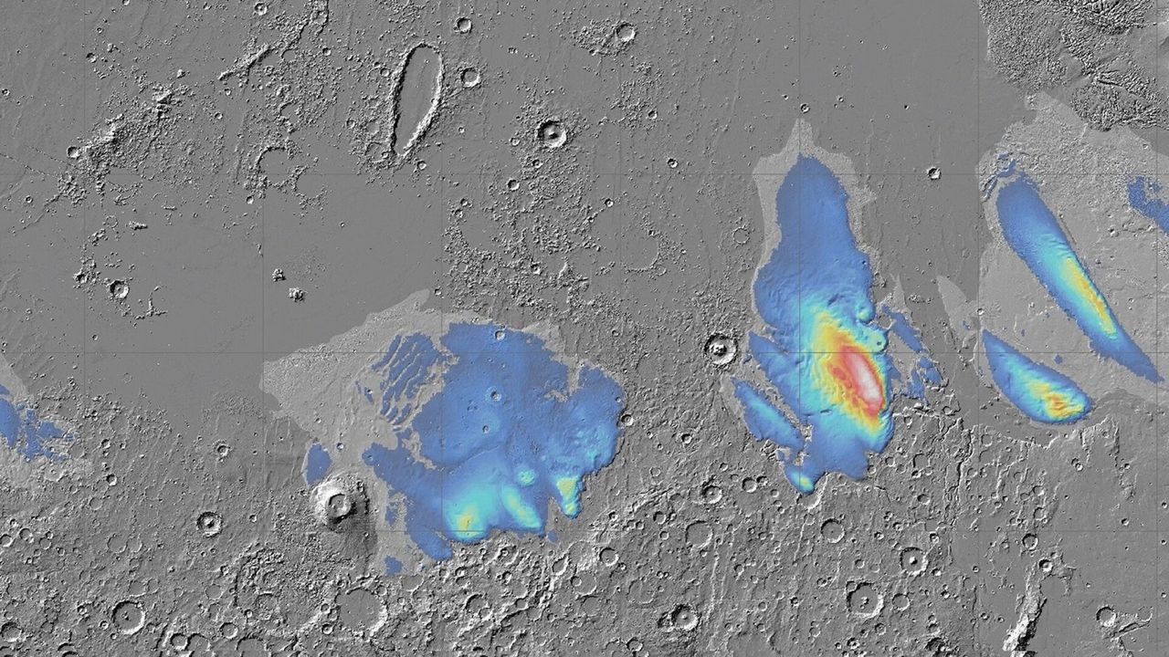 Explosive Volcanism on Mars May Reveal Hidden Ice Deposits