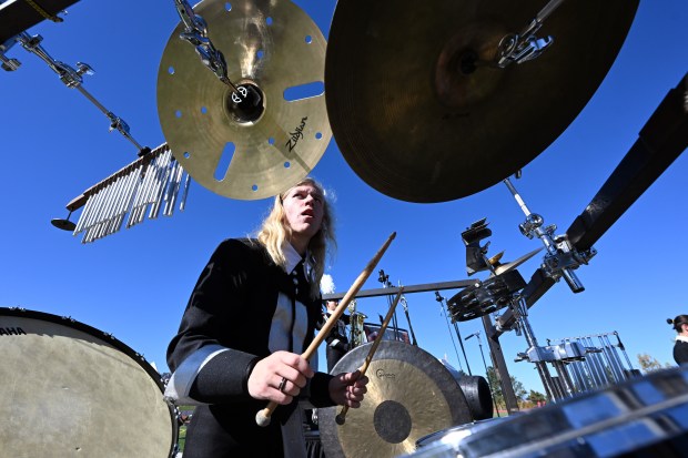 Fairview Band Students Energize MS Community Ahead of State Competition