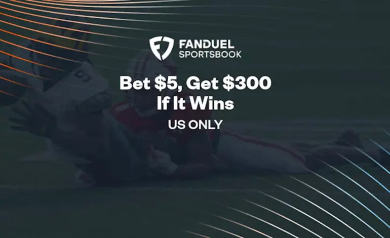 FanDuel Offers $300 Bonus Bets for Patriots vs. Bills Showdown