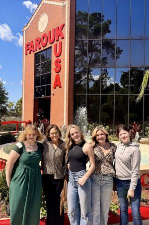 Groveton Cosmetology Students Explore Farouk USA Headquarters