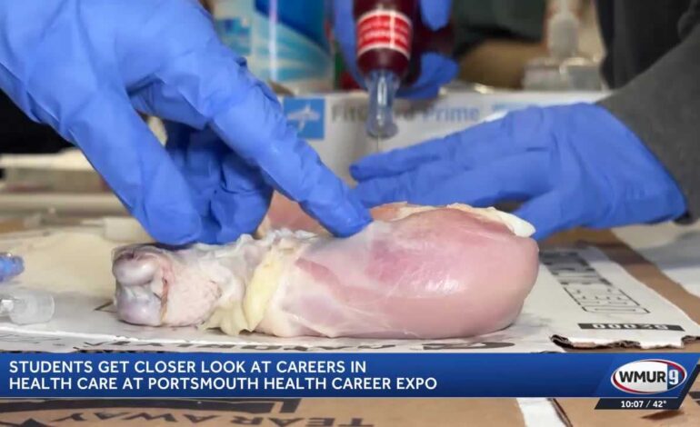 Hundreds of Students Explore Health Care Careers at Expo
