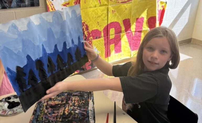 Independence Primary School Students Innovate with Swings and Art