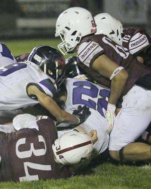 Indians Triumph Over Spartans in Thrilling Goal-Line Stand
