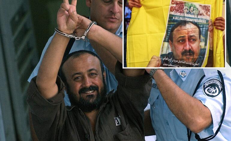 Israel Rejects Release of Marwan Barghouti in Ceasefire Deal