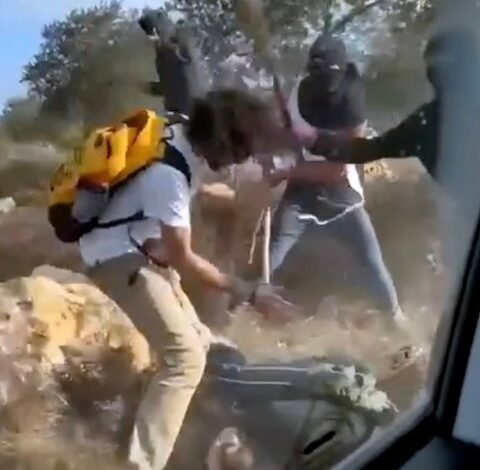 Israeli Settlers Assault Palestinian Farmers During Olive Harvest
