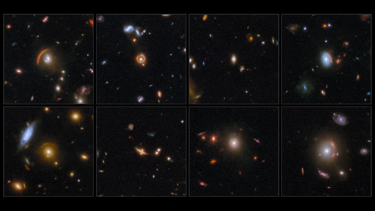 James Webb Telescope Confirms Einstein’s Theory with Eight Stunning Images