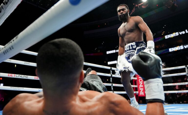 Jaron Ennis Dominates Uisma Lima to Capture Interim Title