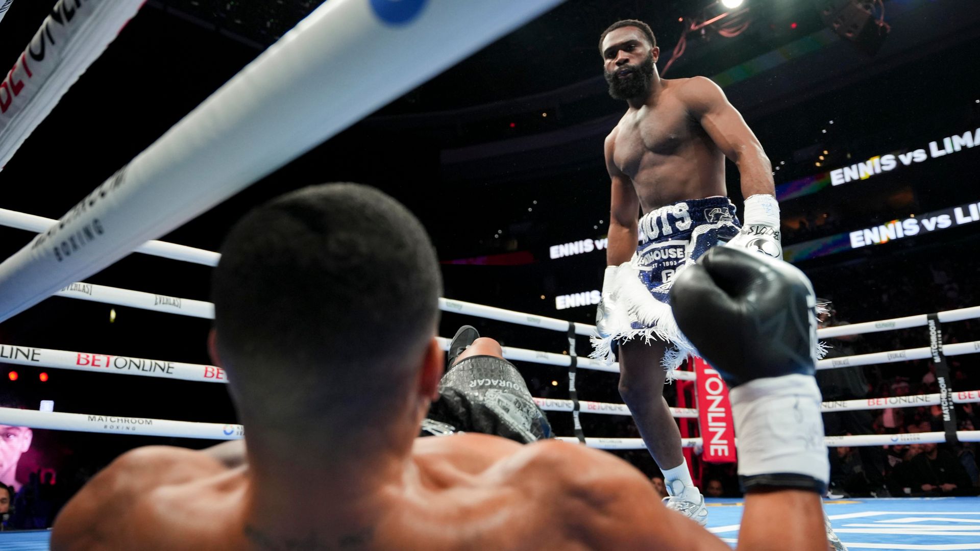 Jaron Ennis Dominates Uisma Lima to Capture Interim Title
