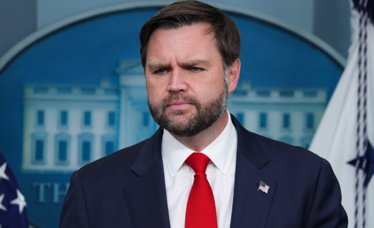JD Vance Defends Racist GOP Group Texts, Criticizes Democrats