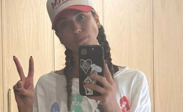 Jessica Alba Stuns in Red Mini Shorts During Weekend Reset