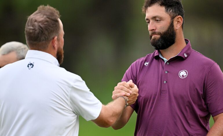Jon Rahm Charges Forward While Shane Lowry Falls Short in Madrid