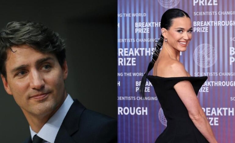 Justin Trudeau and Katy Perry Kiss Sparks Controversy, Source Claims Staged