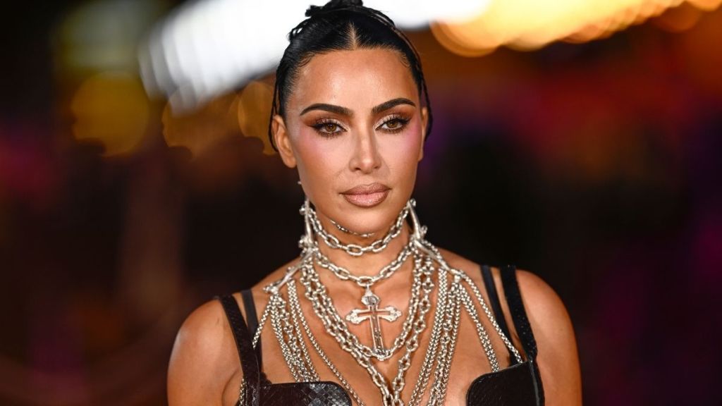 Kim Kardashian Steals Spotlight in Stunning Corset at Premiere