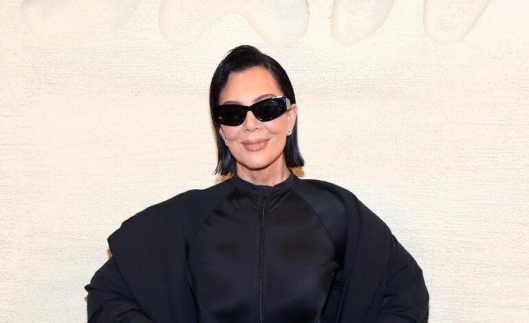 Kris Jenner Shocks Fans with Bold Platinum Blonde Makeover