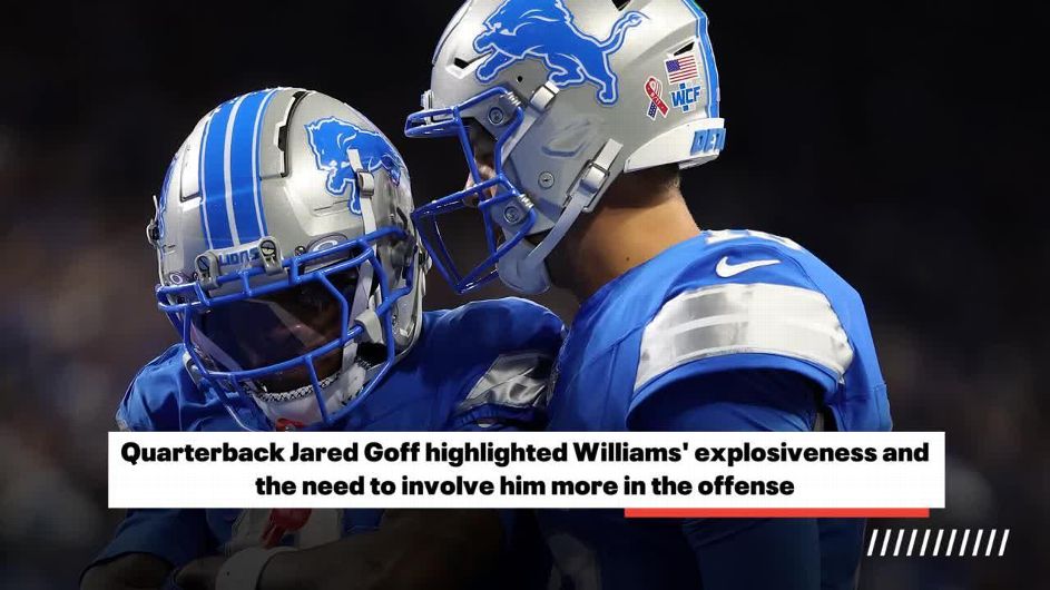 Lions’ Morton Acknowledges Need to Better Utilize WR Williams