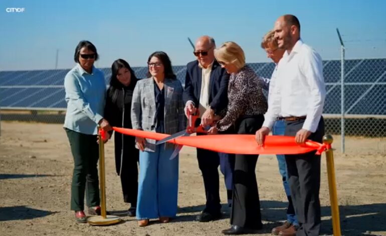 Los Banos Launches Solar Initiative to Save $380,000 Annually