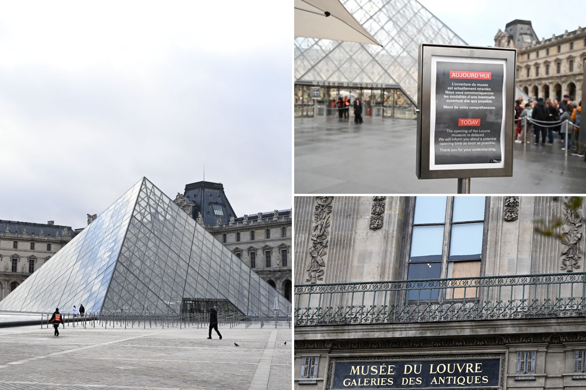 Louvre Museum Closes After Daring Daylight Jewel Heist